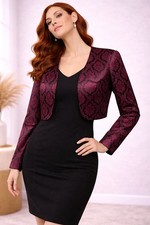 Kleid mit Bolero Gr. 42