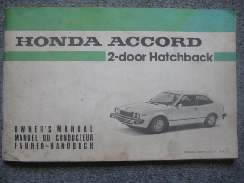 Original honda accord - original, 2-door