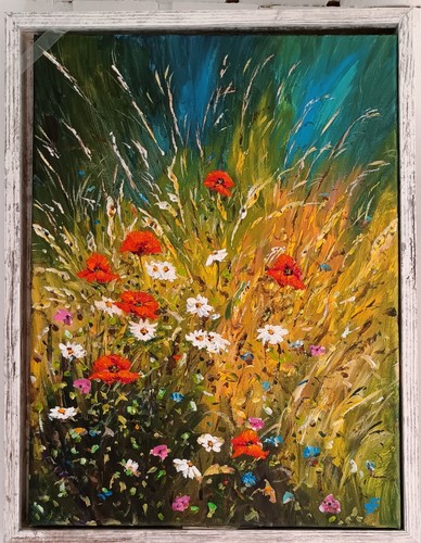 Acrylgemälde unikat 40x30 - acrylgemälde,