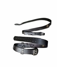 Sam Browne Gürtel Schwarzes