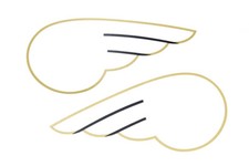 Abziehbild, Emblem (Paar) für