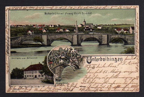 101012 litho unterboihingen - ak,