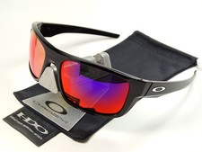 Oakley Drop Point Black Red Polarized Sonnenbrille Crankcase Scalpel Hijinx Four