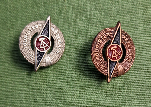 Touristen abzeichen ddr bronze - ddr,