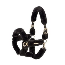 Eskadron Halfter Faux Fur complete double Pin black truffle Heritage HW 2025