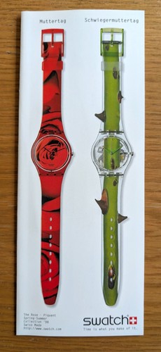 Swatch watch uhren werbung - swatch,