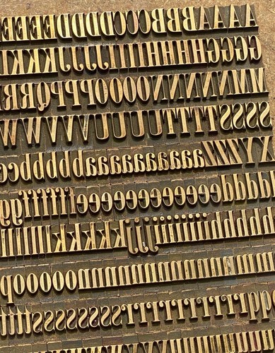 Prägeschrift mm - 17,