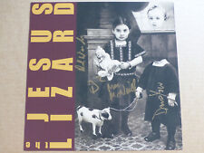 THE JESUS LIZARD signed Autogramm signiert RACK Album Flat Albumflat Vinyl LP