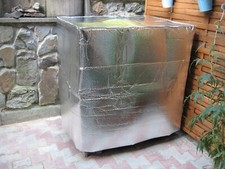 Isolierhaube, Thermohülle f. IBC Tank, 1000 L Wasserfaß Tier-Tränke, Schutzhülle