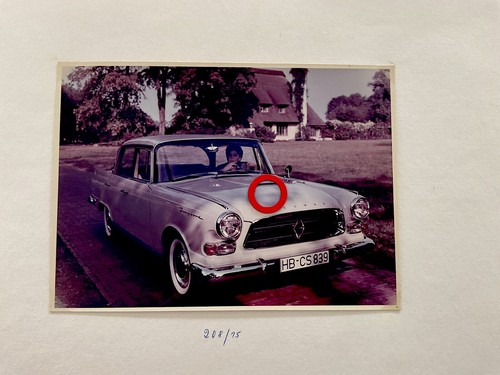 Original farbaufnahme borgward - original,