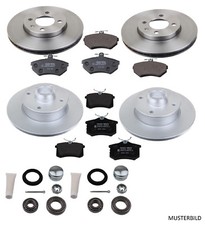 VW Golf 3 VR6 Bremsscheiben 288mm Bremsen + Beläge vorne + hinten mit Radlager