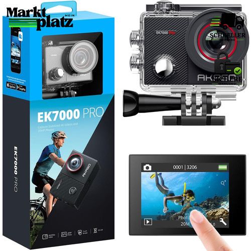 Action cam 20mp wifi - 4k,