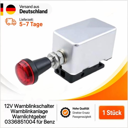 12v warnblinkschalter - 12v,