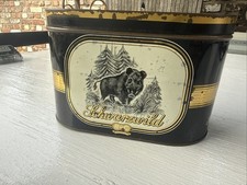 RuC Schwarzwild -Zigarren Blechdose  Werbung Reklame Zigarrendose 50/60 Jahre