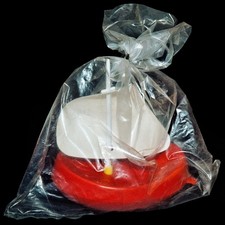 DDR BOOT JOLLE 42 in ROT POTT