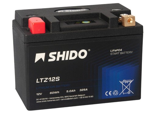 Shido ltz12s lithium ionen - shido,