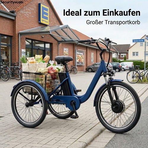 Komfortables elektro dreirad - komfortables,