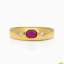 Massiver 585 Gold Ring 5,5g