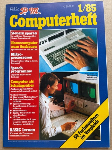 Computerheft 1 85 1985 - 1/85,