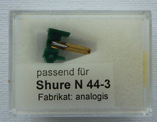 analogis Diamant Nadel N 44-3 Schellack 78er Nadel für Shure M 44 / M 55 Systeme