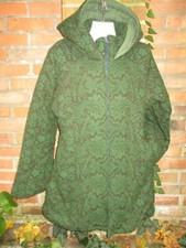 Damen Jacke Mantel L Kapuze