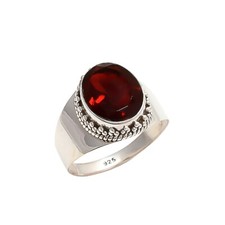 Granat Natur Edelstein Herren