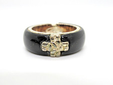 TOP DESIGNER Ring elegant Senso di Donna Modeschmuck Kreuz Modernist Italien WOW