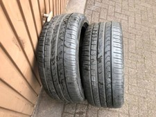 2xkomplette Sommerreifen+2xNeu Gummiventile 225/40R18 95Y  Run Flat