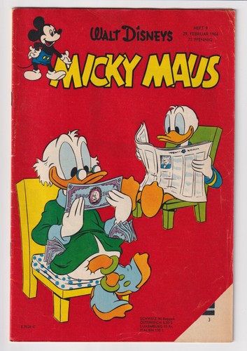 Micky maus 1964 heft - maus,