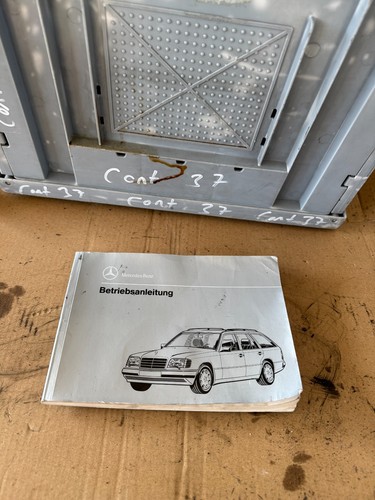 Mercedes w124 s124 - s124, bordbuch