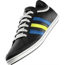 ADIDAS PLIMCANA LOW KINDER SNEAKER SCHWARZ GESTREIFT GR. 2 VERPACKT SCHNÄPPCHEN WOW
