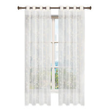 2x Transparent Vorhänge mit