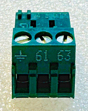 Buderus Vaillant Anschlussstecker - 3-polig - grün - Ecomatic Logamatic.