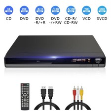 HD DVD Player für TV HDMI AV Ausgang mit Kabel 1080P CD-Player mit USB Eingang