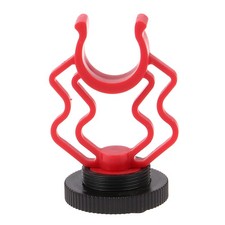 1Pc Universal Microphone Wavy Shock Mount Adapter Plastic Microphone Bracket _wa