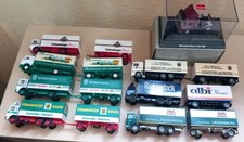 LKW Konvolut 8 Stück Herpa/Albedo andere  1/87 teils vergilbt siehe Fotos 