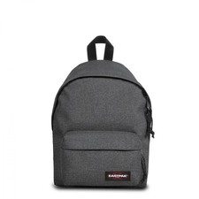 Eastpak Rucksack ORBIT XS Black Denim (Grau), Tagesrucksack mit Rückenpolsterung