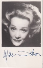 MARLENE DIETRICH Original
