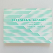 Honda CB 450 N Handbuch Bedienungsanleitung Manual Fahrerhandbuch 1 B0258