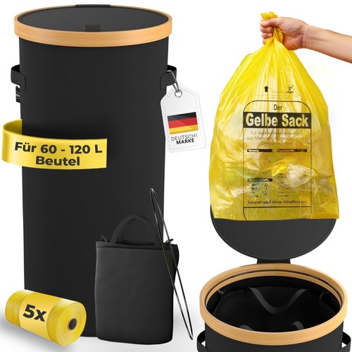 Gelber sack ständer - gelber, set