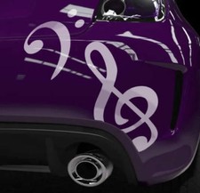 Aufkleber Noten Autoaufkleber