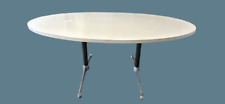 Charles & Ray Eames Contract Segmented Table oval 180 cm Aluminium T - base