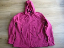 Hickory Outdoor Softshelljacke Gr. 44 pink Damen Kapuze Langarm mit Elasthan