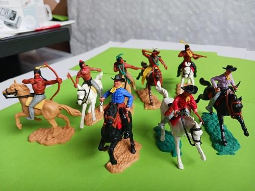 Timpo toys cowboys gegen 5 - timpo,