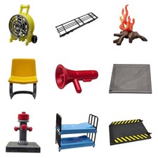 Playmobil 71193 Feuerwehr Mitnehm Station Ersatzteil Einzelteil Zubehör