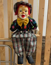 Puppe Clown antik alt