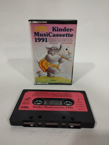 Kinder musicassette 1991 - kinder-musicassette,