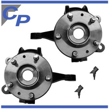 2 Achsschenkel vorn für Ford Mondeo MK3 B4Y Radlager Radnabe ABS Sensor montiert