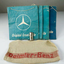 Daimler Benz Sturm Feuerzeug Papiertüten Original Ersatzteile Werkstatt Lappen