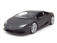Lamborghini Huracan LP610-4 2015 matt schwarz Modellauto 1:24 Welly